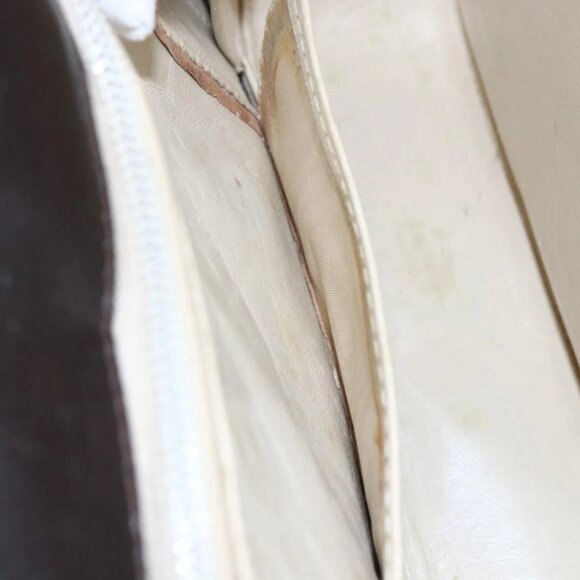 GUCCI GG Supreme Shoulder Bag PVC Beige Gold Auth 152000 - Picture 10 of 16